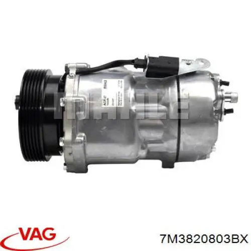 Compresor de aire acondicionado 7M3820803BX VAG