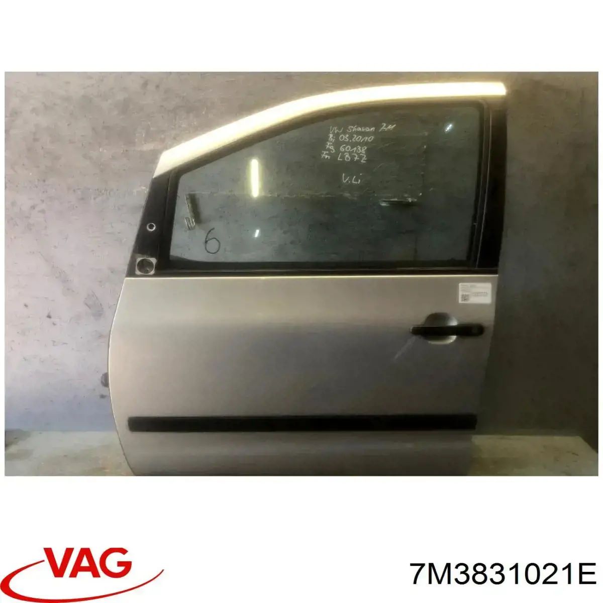 Comprar 7M3831105 VAG Puerta delantera izquierda