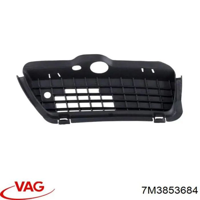 Comprar 7M3853684 VAG Tapa de rejilla de faro antiniebla delantero derecho