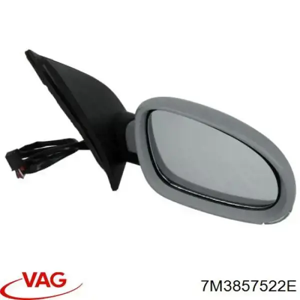 Cristal de espejo retrovisor derecho VAG 7M3857522E precio, desde 22,20 EUR