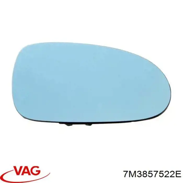 Comprar 7M3857522E VAG Cristal de espejo retrovisor derecho