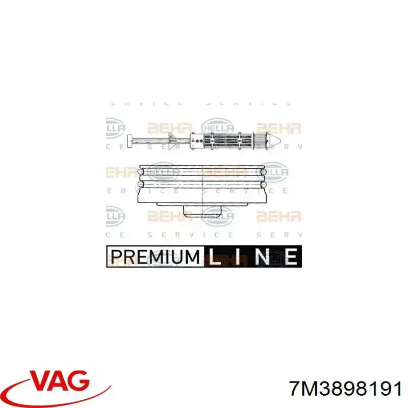Filtro deshidratador 7M3898191 VAG