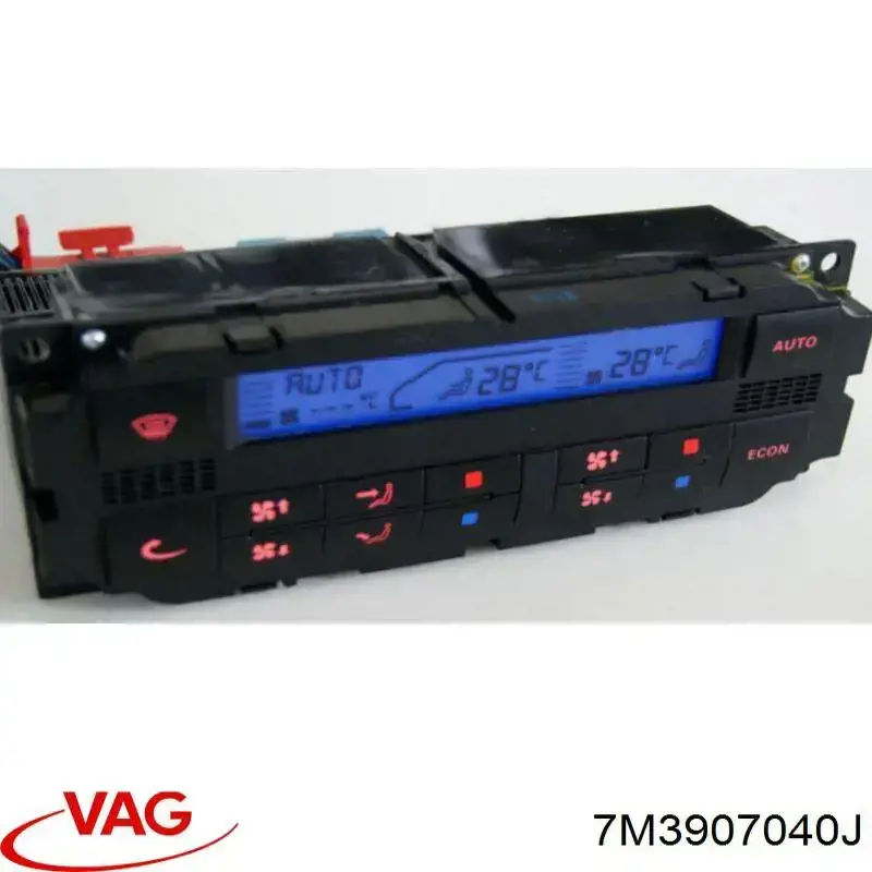 7M3907040J VAG unidad de control, calefacción/ventilacion
