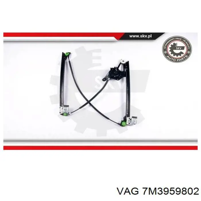 Comprar 7M3959802 VAG Motor del elevalunas de la puerta delantera derecha