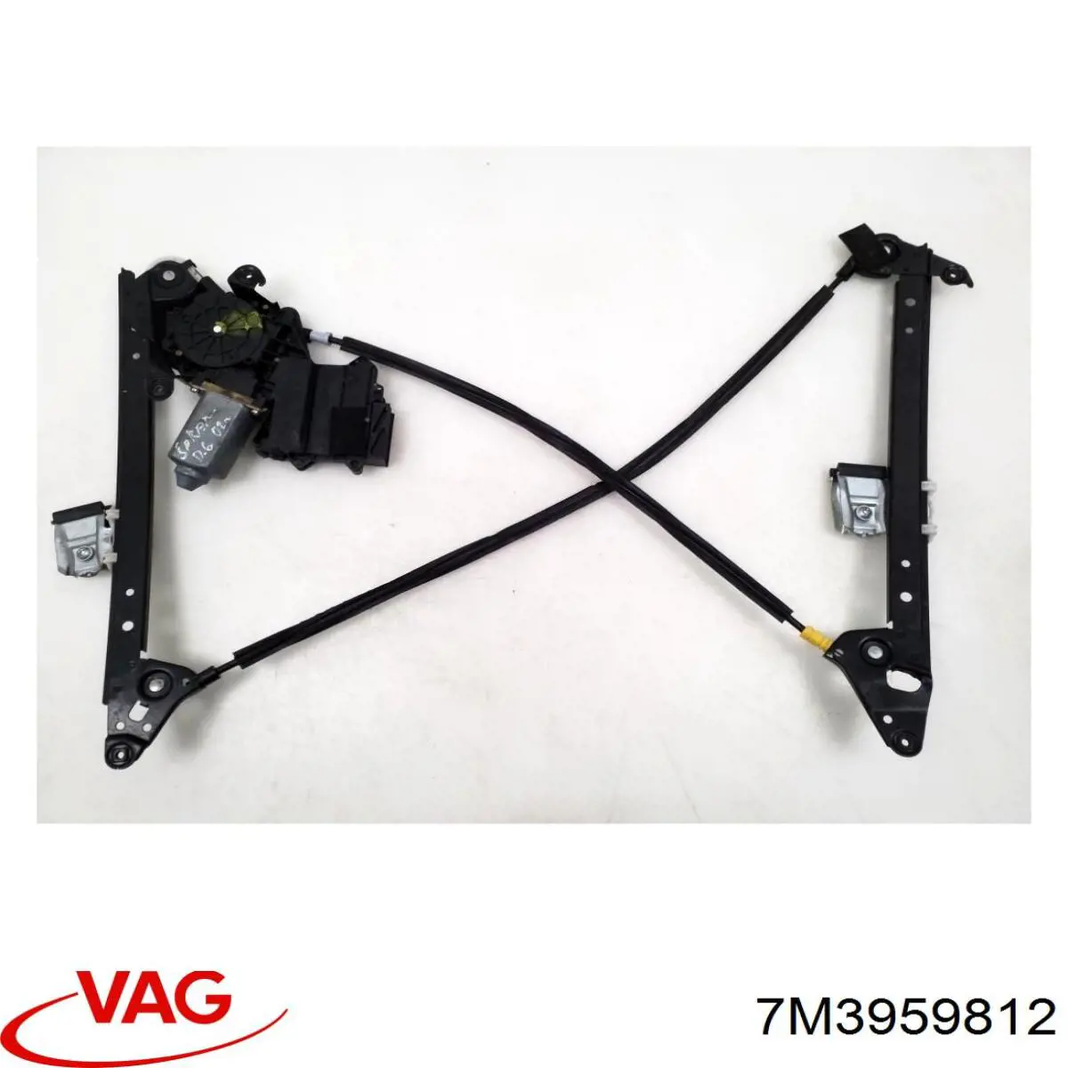 Comprar 7M3959812 VAG Motor del elevalunas de la puerta trasera derecha