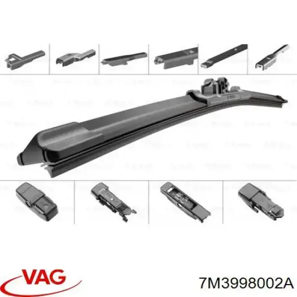 Escobillas delanteras VAG 7M3998002A precio, desde 25,93 EUR