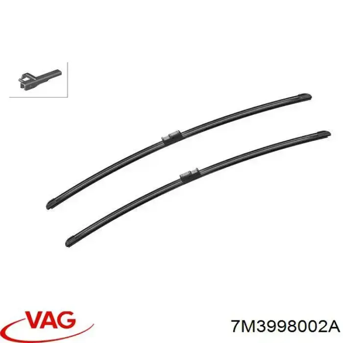 Escobillas delanteras VAG 7M3998002A precio, desde 25,93 EUR