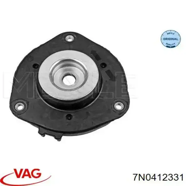 7N0412331 VAG Soporte del amortiguador delantero
