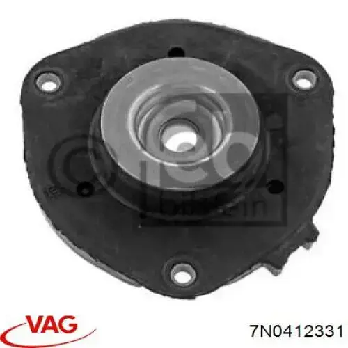 Soporte del amortiguador delantero VAG 7N0412331 precio, desde 32,50 EUR