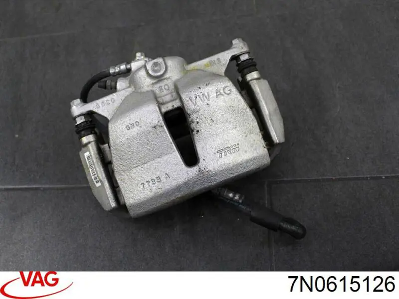 Comprar 7N0615126 VAG Soporte de la pinza de freno delantera