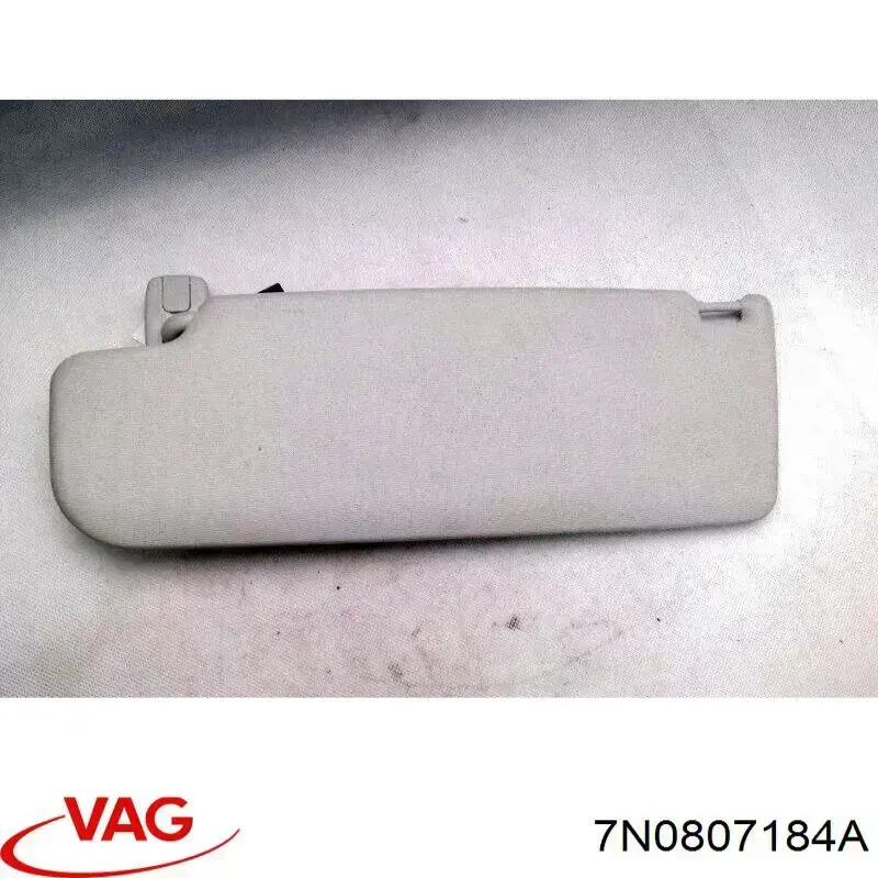 7N0807184A VAG Soporte de parachoques delantero derecho
