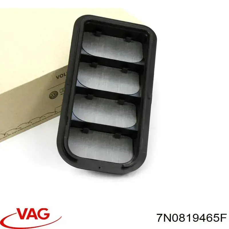 Rejilla de ventilación trasera del habitáculo VAG 7N0819465F precio, desde 28,71 EUR