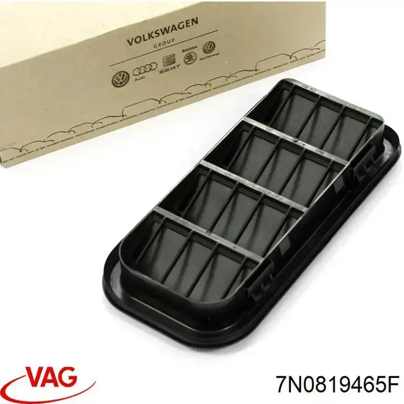 Rejilla de ventilación trasera del habitáculo VAG 7N0819465F precio, desde 28,97 EUR