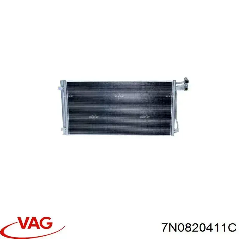 Comprar 7N0820411C VAG Condensador de aire acondicionado