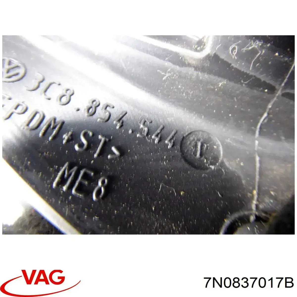 7N0837017B VAG Cable de apertura de cerradura de puerta delantera
