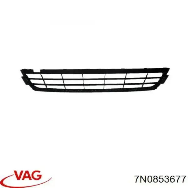 Rejilla de ventilación, paragolpes delantero, central VAG 7N0853677A9B9 precio, desde 56,33 EUR