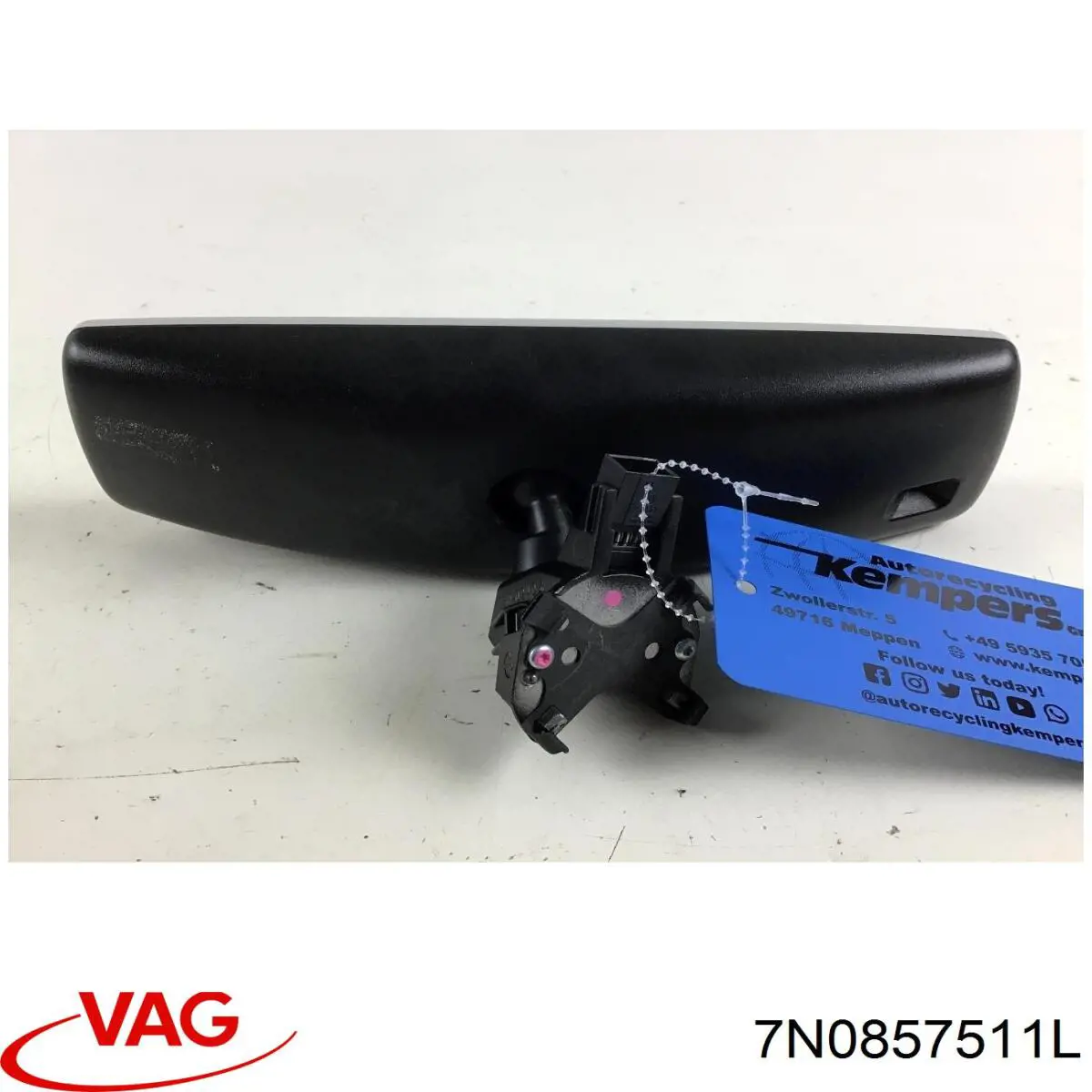 Espejo interior 7N0857511L VAG