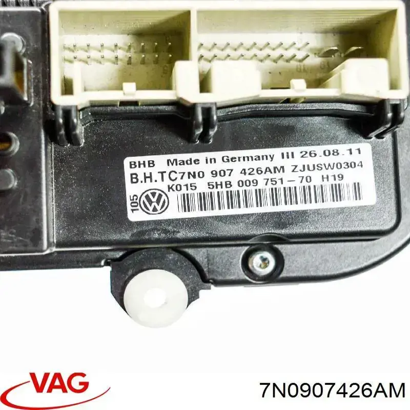  Unidad de control aire acondicionado Volkswagen Passat 