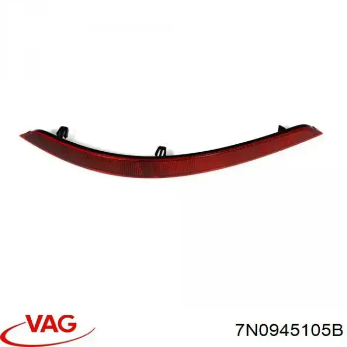 Comprar 7N0945105B VAG Reflector trasero izquierdo del parachoques