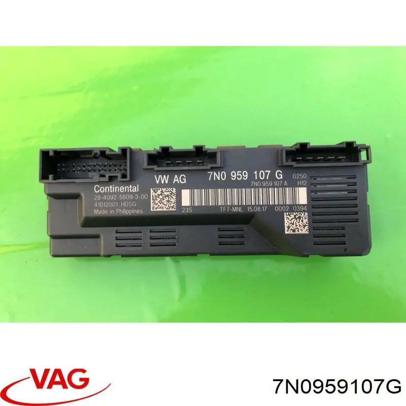 Módulo de control de apertura de la tapa del maletero VAG 7N0959107G precio, desde 294,96 EUR
