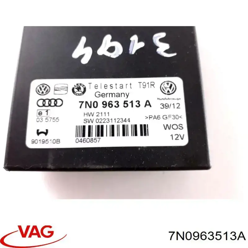  VAG 7N0963513A precio, desde 101,64 EUR