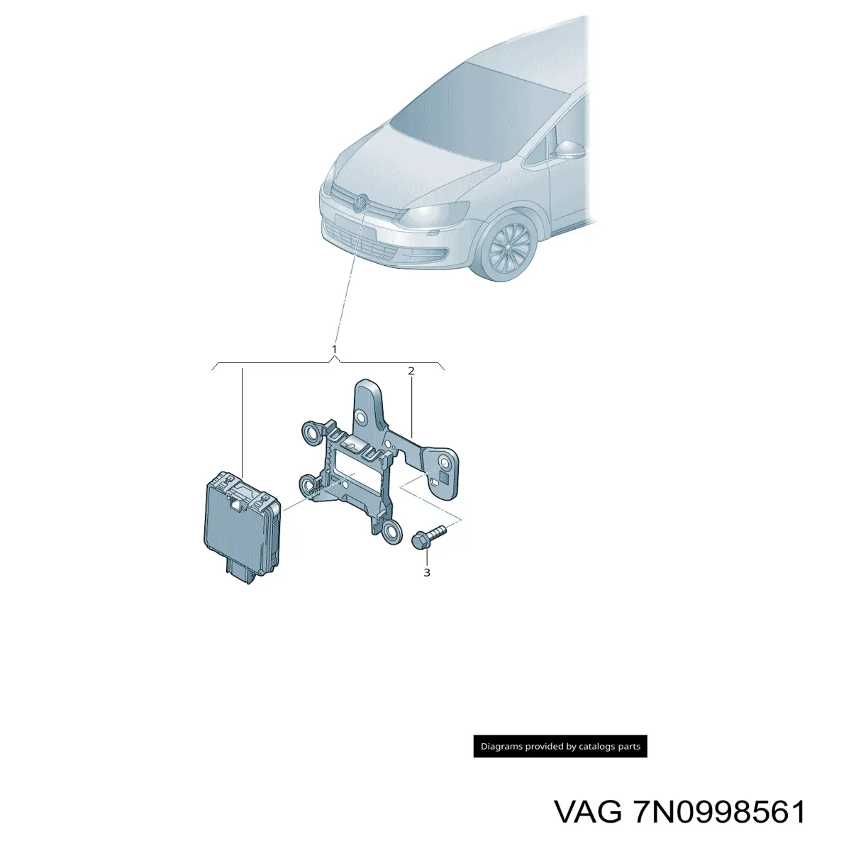  VAG 7N0998561 precio, desde 81,05 EUR