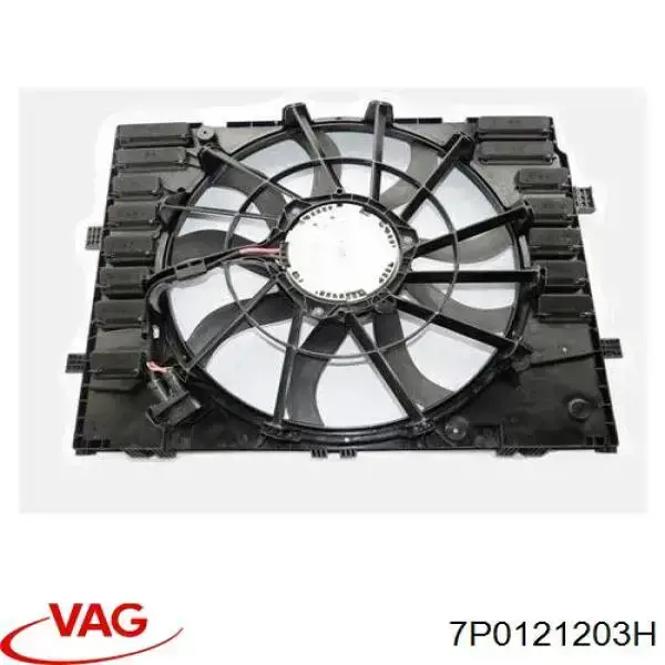 Ventilador, refrigeración motor VAG 7P0121203H precio, desde 295,88 EUR