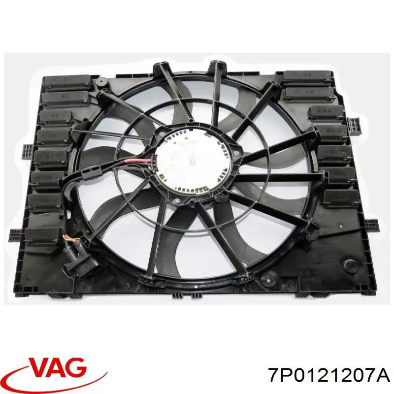 Ventilador, refrigeración motor VAG 7P0121207A precio, desde 295,88 EUR