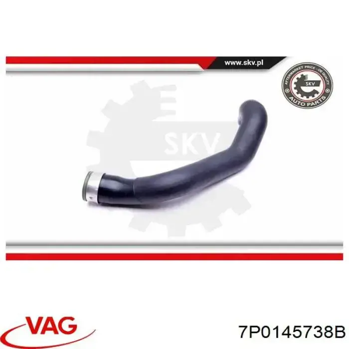 Manguera del intercooler VAG 7P0145738B precio, desde 40,97 EUR
