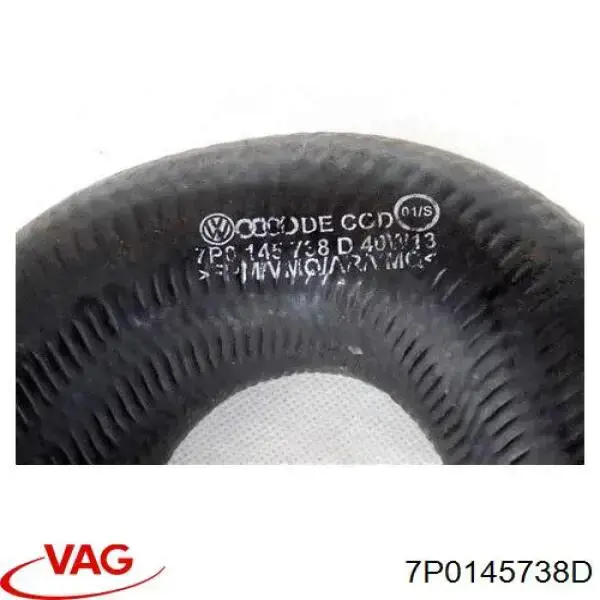 Manguera del intercooler VAG 7P0145738D precio, desde 35,51 EUR