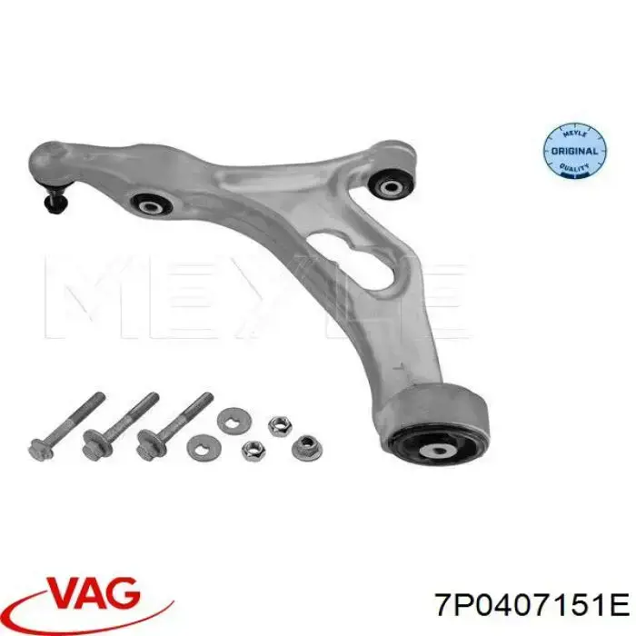 Comprar 7P0407151E VAG Brazo inferior izquierdo de la suspensión delantera