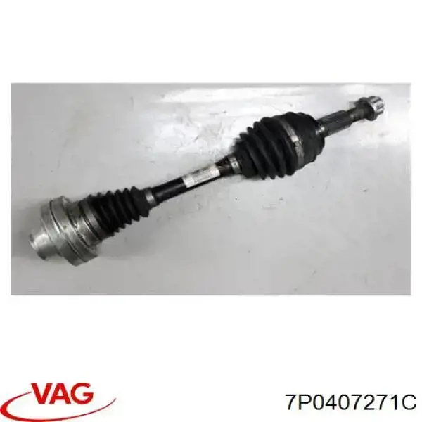 Semieje delantero 7P0407271CX VAG
