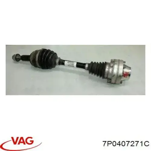 Semieje delantero VAG 7P0407271C precio, desde 162,73 EUR