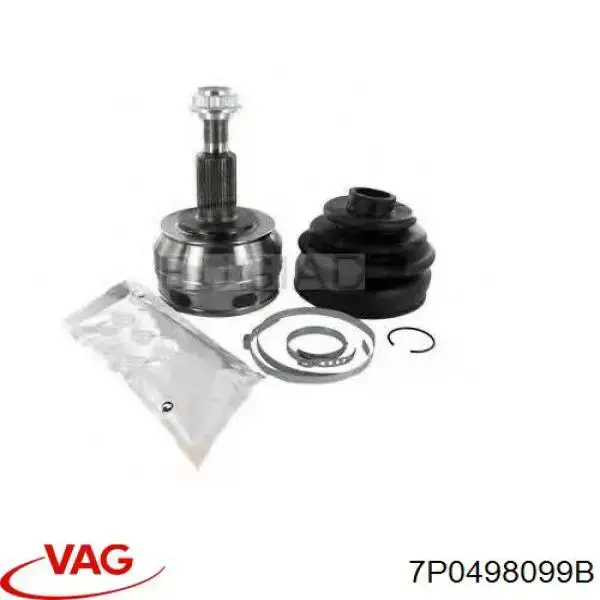 Junta homocinética exterior delantera VAG 7P0498099B precio, desde 60,27 EUR