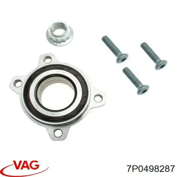 7P0498287 VAG cojinete de rueda delantero/trasero