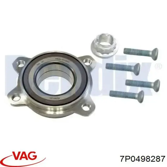 95834190100 VAG Cojinete de cubo delantero/trasero
