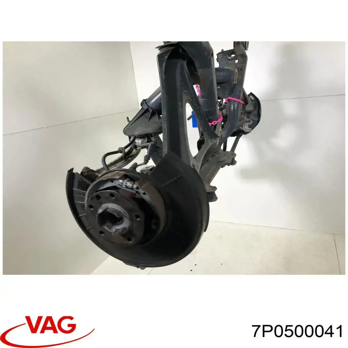 Puente trasero para Volkswagen Touareg II 7P5, 7P6