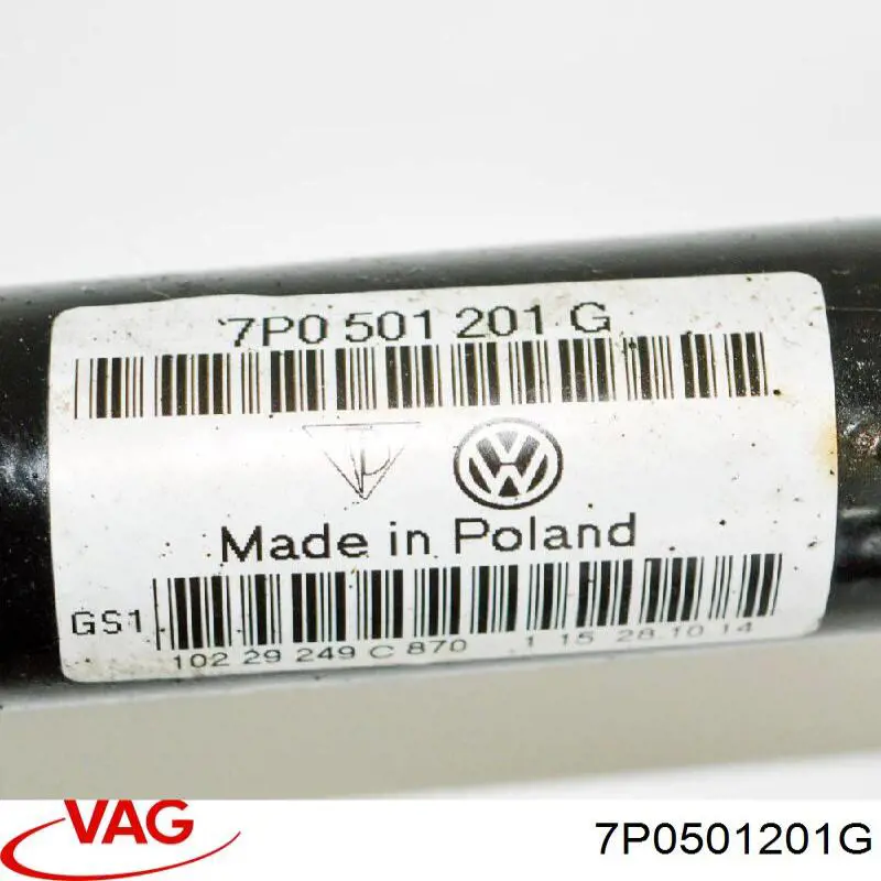 Palier trasero VAG 7P0501201G precio, desde 92,56 EUR