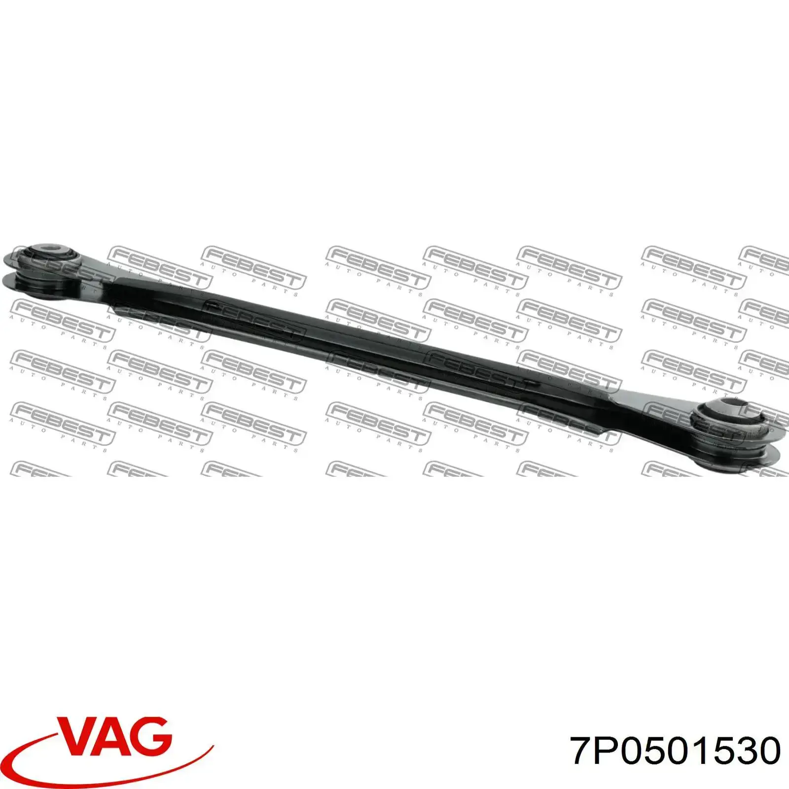 Comprar 7P0501530 VAG Barra transversal de la suspensión trasera