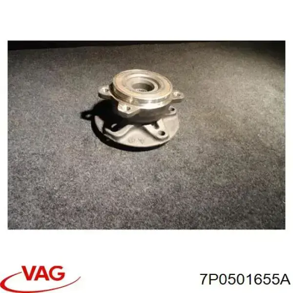 Comprar 7P0501655A VAG Cubo de rueda, Eje trasero