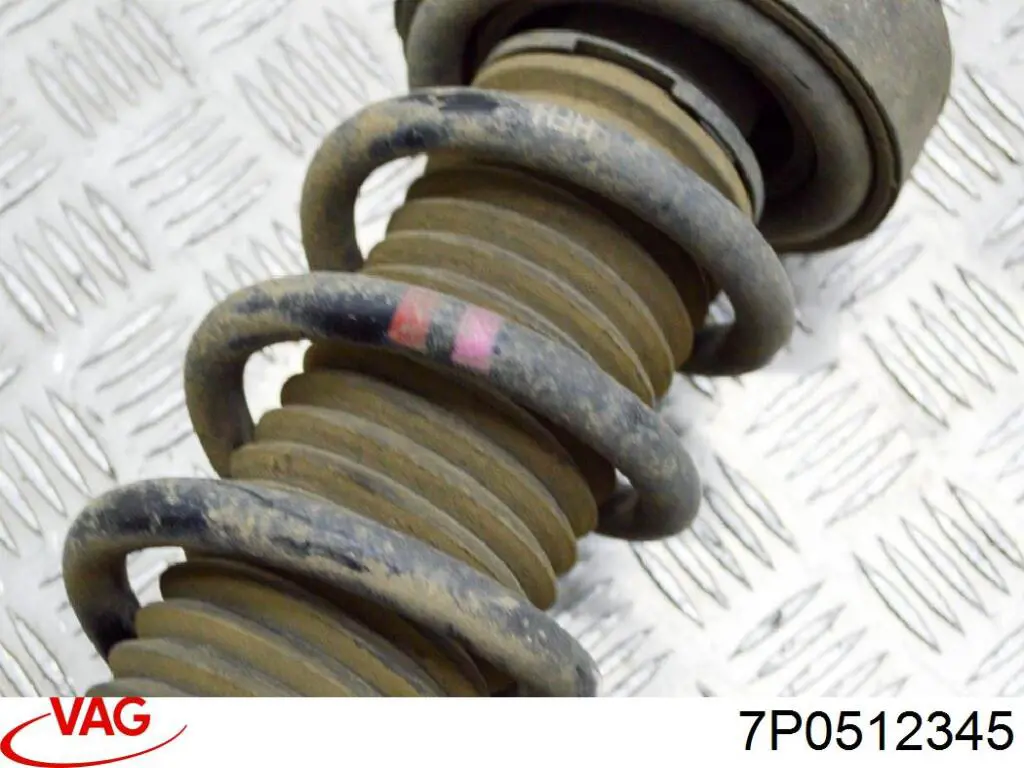 Comprar 7P0512301D VAG Soporte del amortiguador trasero izquierdo