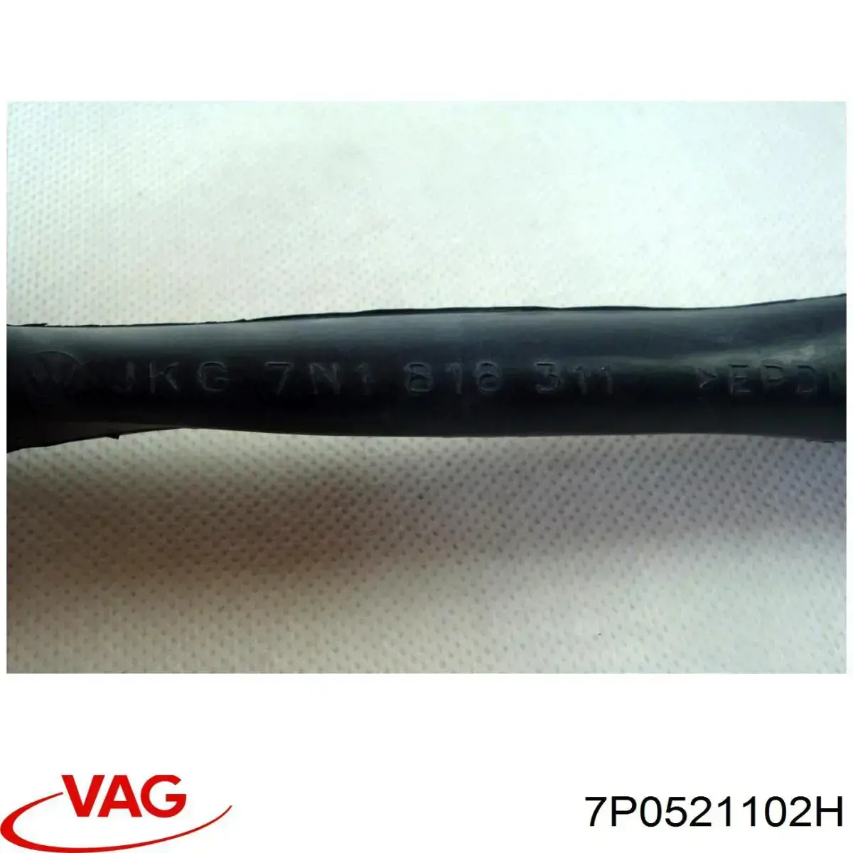7P0521102T VAG Árbol cardán trasero completo