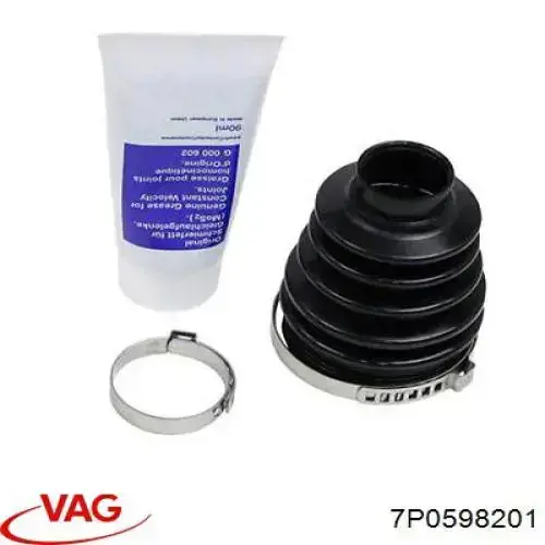 Fuelle exterior del eje de transmisión trasero VAG 7P0598201 precio, desde 61,03 EUR