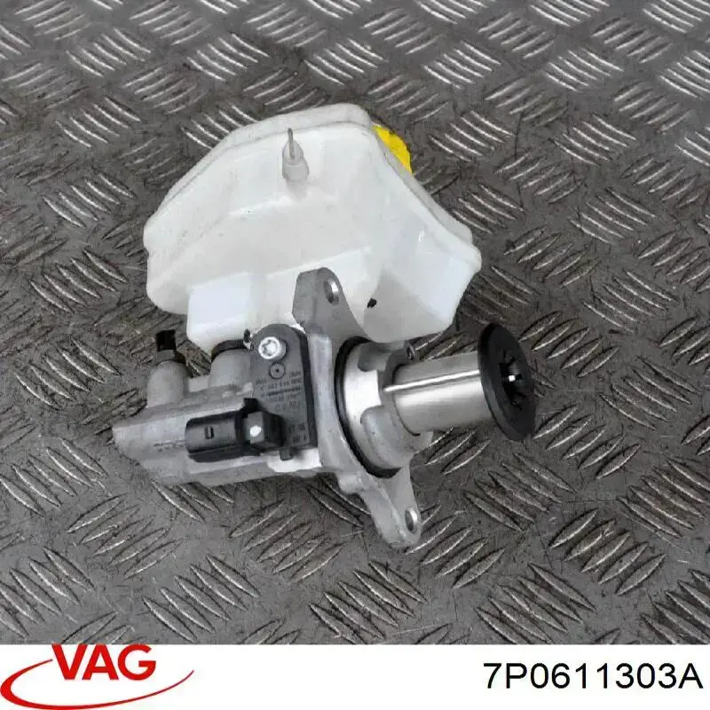 Comprar 7P0611303A VAG Depósito de líquido de frenos, cilindro de freno principal 