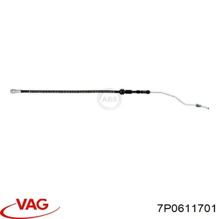 Comprar 7P0611701 VAG Latiguillos de freno delantero izquierdo
