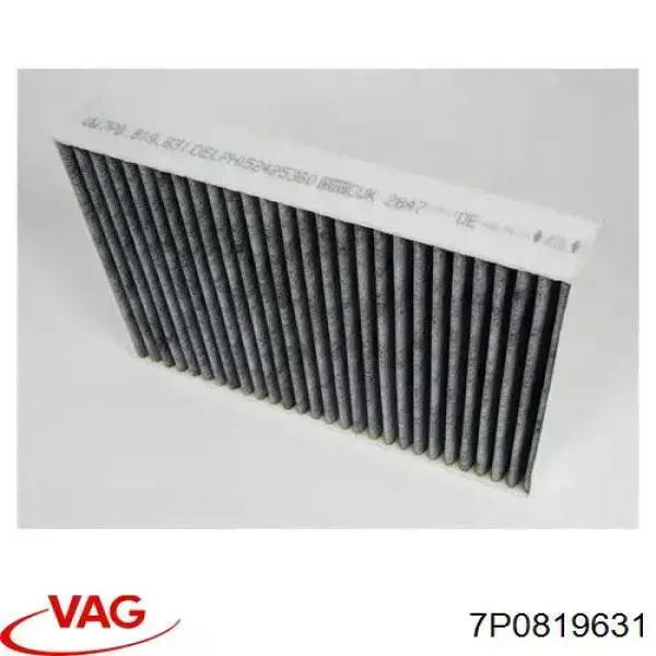 Filtro de cabina VAG 7P0819631 precio, desde 15,09 EUR