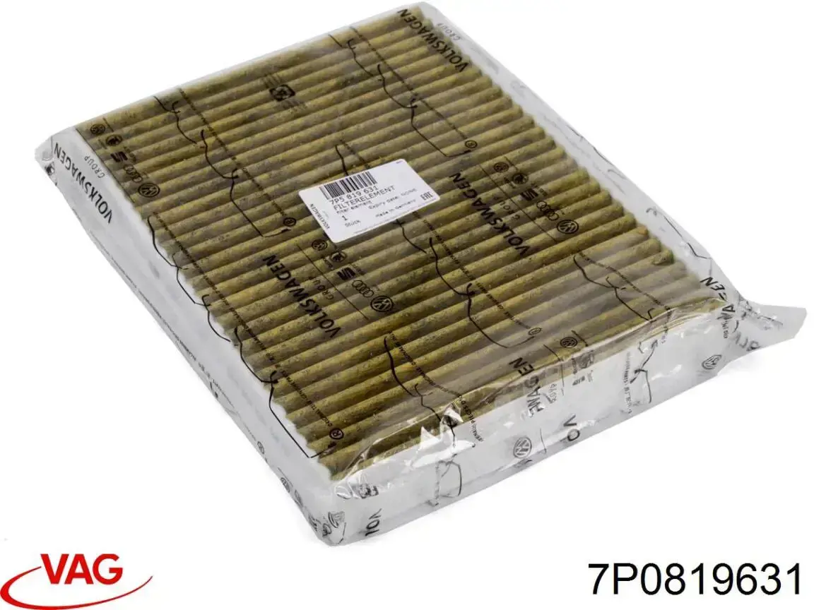 Comprar 7P0819631 VAG Filtro de aire del habitáculo