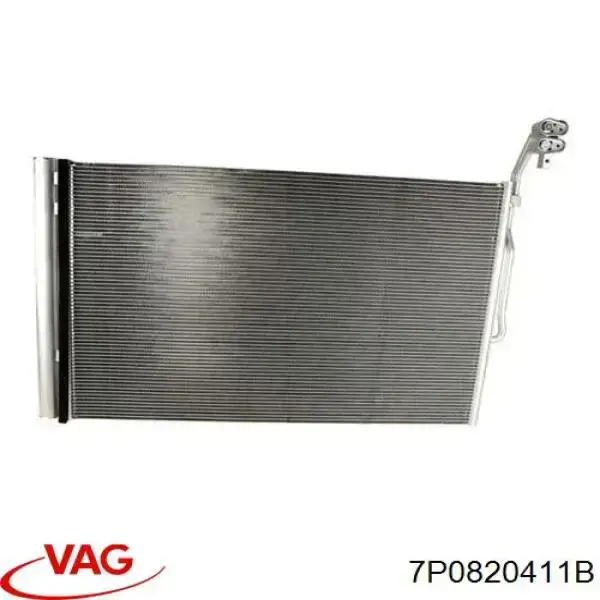 7P0820411B VAG condensador aire acondicionado