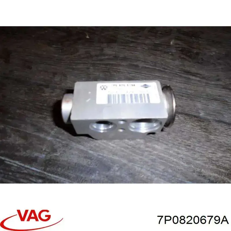 7P0820679A VAG Válvula TRV del aire acondicionado