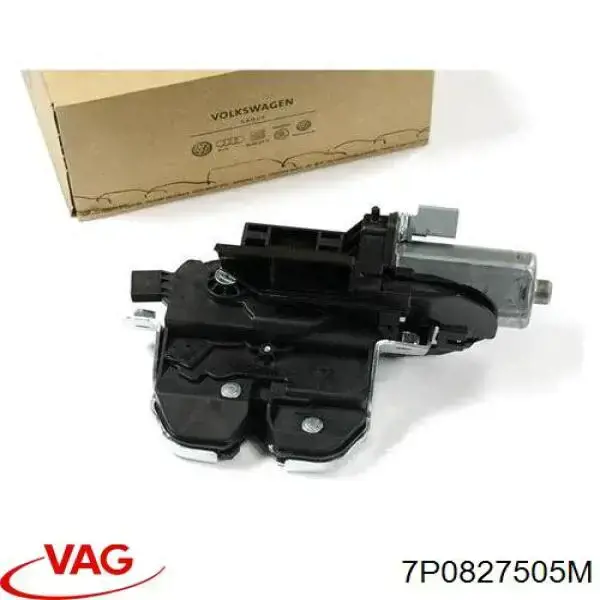 Cerradura de puerta trasera VAG 7P0827505M